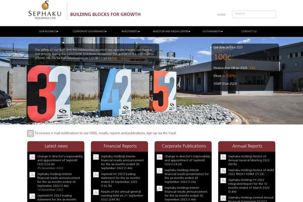 Site using Easy Modal plugin