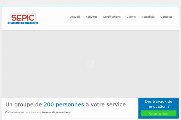 sepic.fr site used iCompany