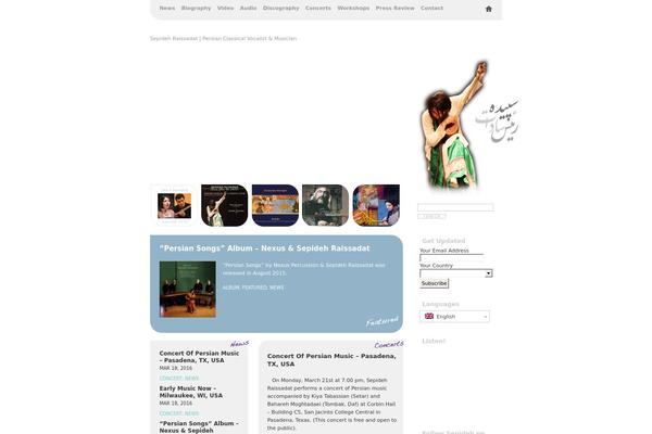 sepidehraissadat.com site used Firebug