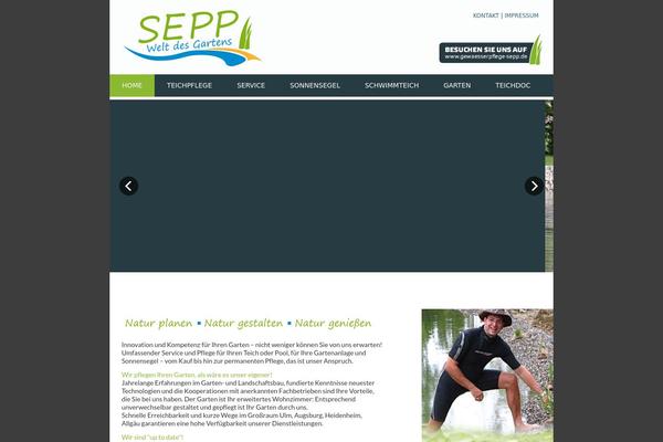 sepp-garten.de site used Sepp