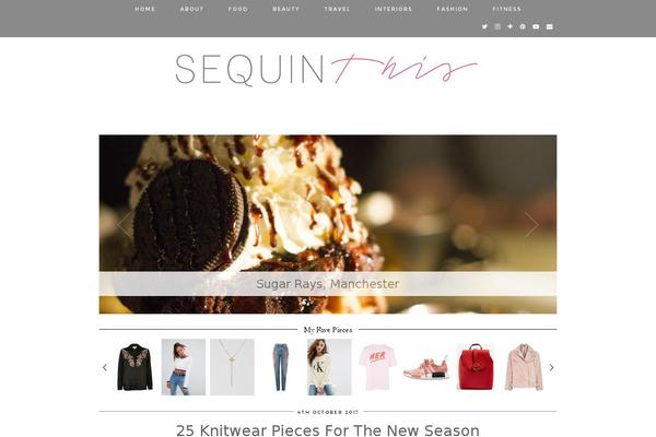 Venture theme site design template sample