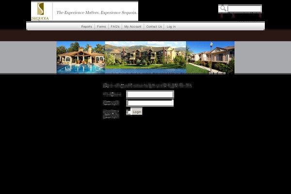 Sequoia theme site design template sample