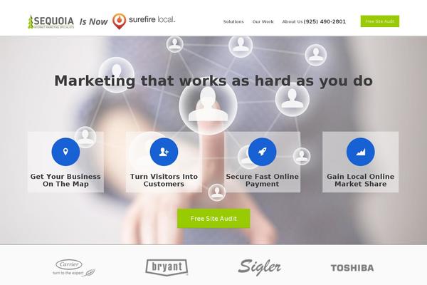 Site using Lightweight Social Icons plugin