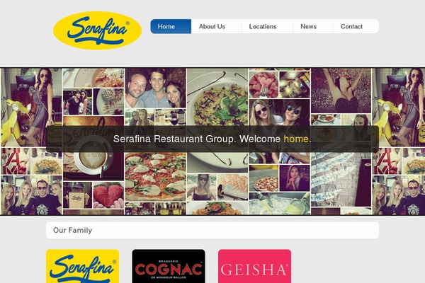 serafinarestaurantgroup.com site used Shepard