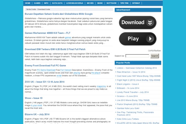 Nyeo theme site design template sample