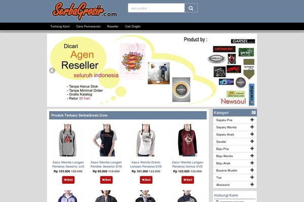 serbagrosir.com site used Pasaraya