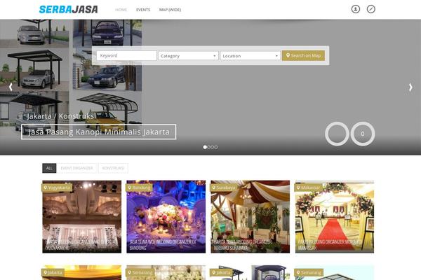 serbajasa.com site used Javo Directory