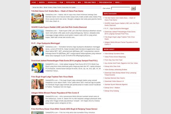 Nyeo theme site design template sample