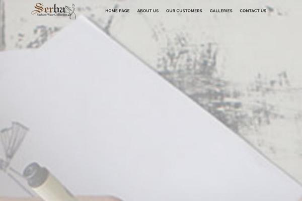 serbatekstil.com site used Serba-child