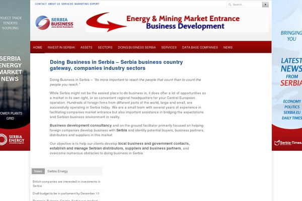 Energy theme site design template sample