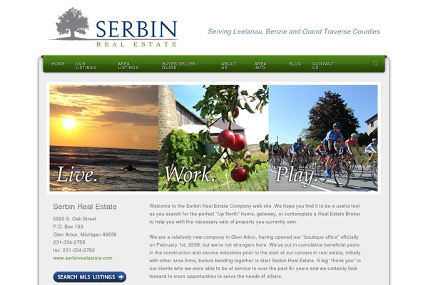 Alyeska theme site design template sample