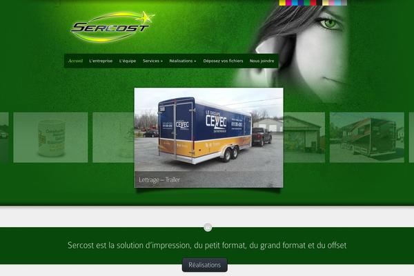 Envisioned theme site design template sample
