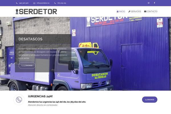 Renovate theme site design template sample