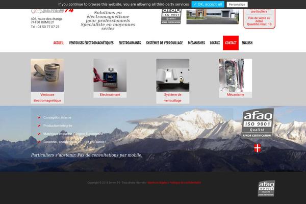 Konstruct-child theme site design template sample
