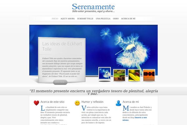 SimplePress theme site design template sample