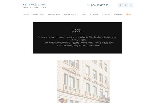 serenaclinic.com site used Accalia