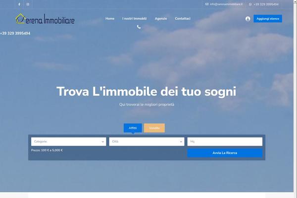 Site using Residence-gutenberg plugin