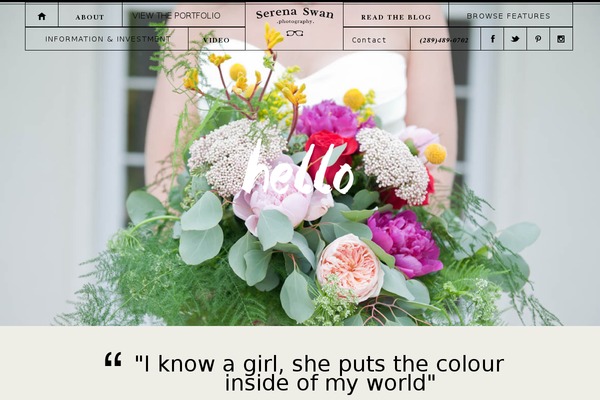 Site using Full Screen Background Images plugin