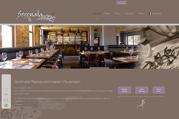 Celestino theme site design template sample