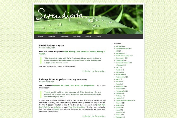 serendipita.org site used Audyasha