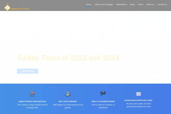 serendipityturkey.com site used TravelTour