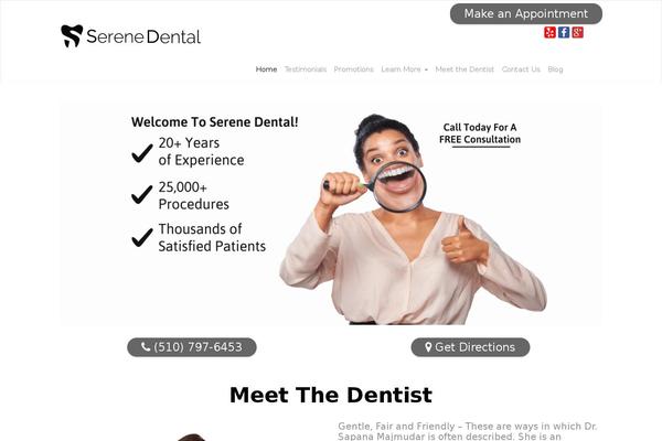 HealthCenter theme site design template sample
