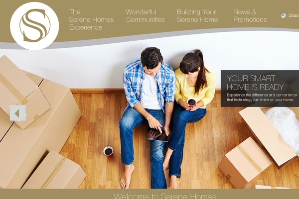 serenehomes.com site used Maintheme