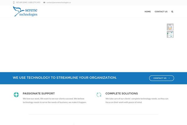 serenetechnologies.ca site used Engitech-child