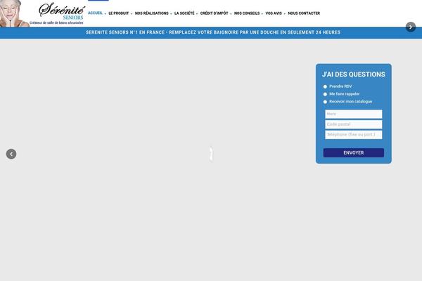 Salamat theme site design template sample