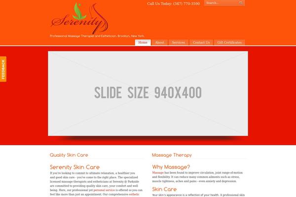PureVISION theme site design template sample