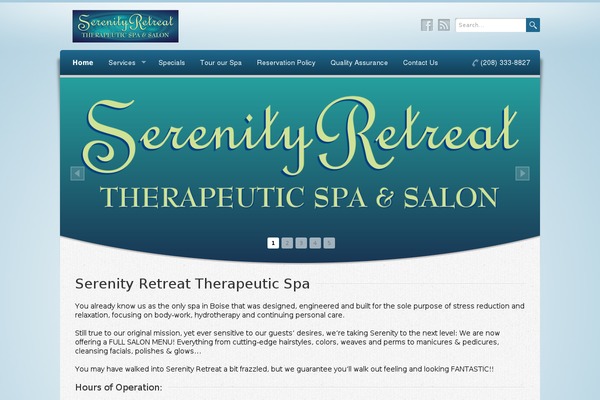 Wellness theme site design template sample