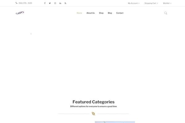 Makali theme site design template sample