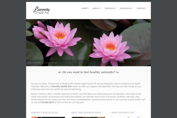 Dandelion theme site design template sample