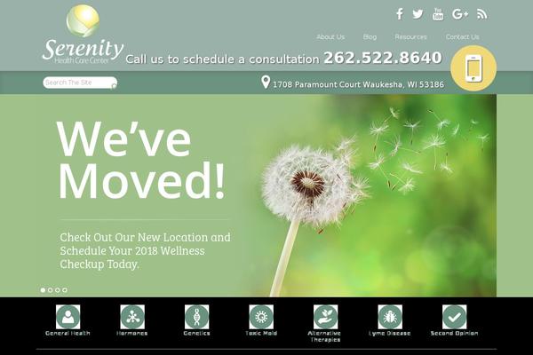 serenityhealthcarecenter.com site used Serenityhealthcare