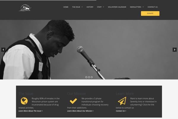 serenityinns.org site used Heartfelt