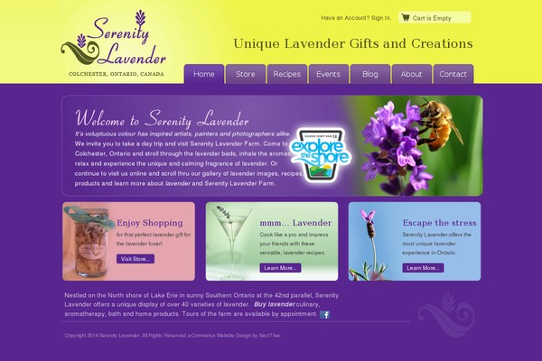 Nexttree theme site design template sample