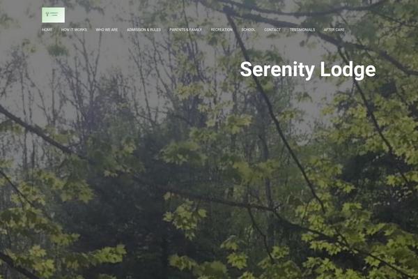 Hestia theme site design template sample