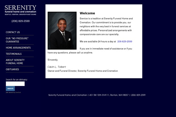 serenityseattle.com site used Agency Pro