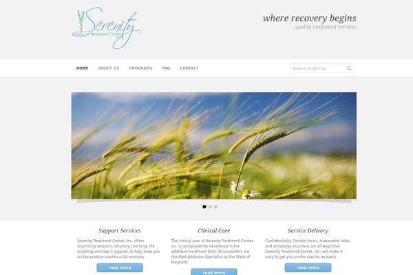 Chalong theme site design template sample