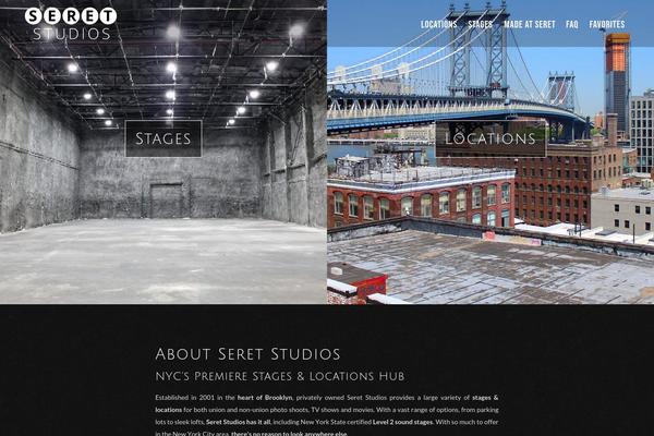 Highend theme site design template sample