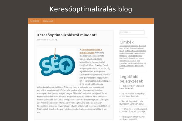 Mace theme site design template sample