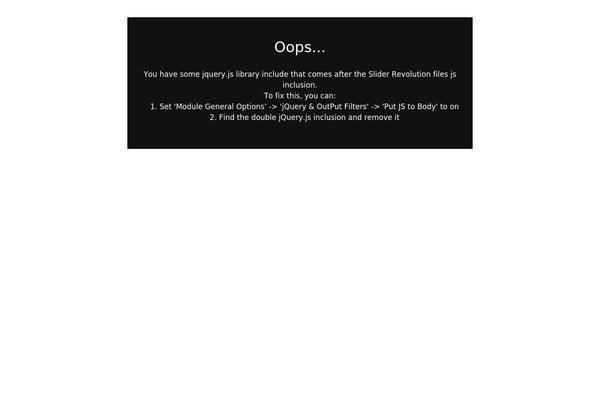 Bifrost theme site design template sample