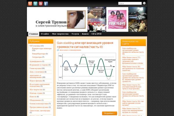 Graphene theme site design template sample