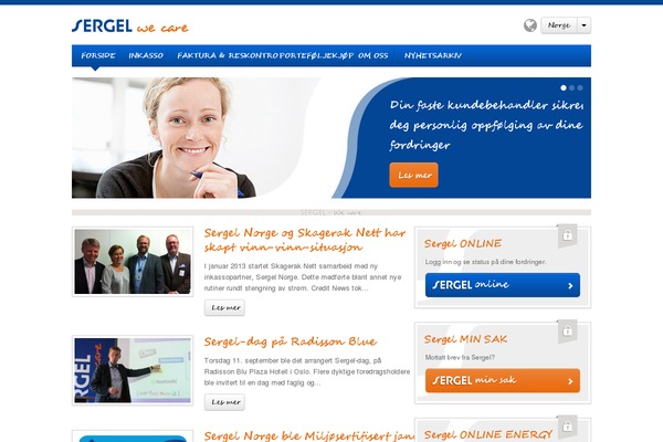 sergel.no site used Sergel