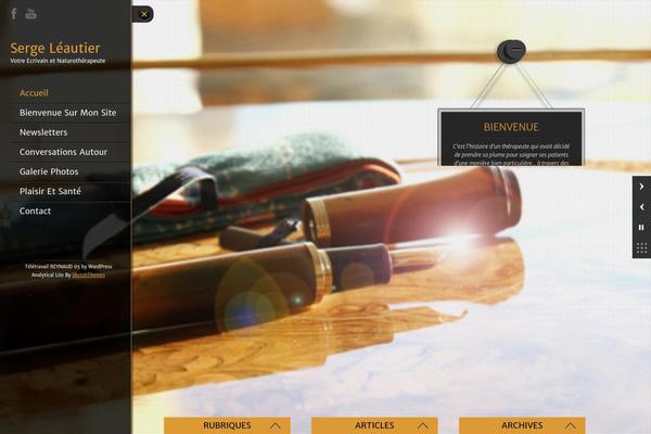 Site using WordPress Content Slide plugin