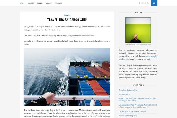 Florence theme site design template sample