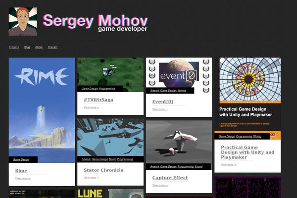Site using Twiget Twitter Widget plugin