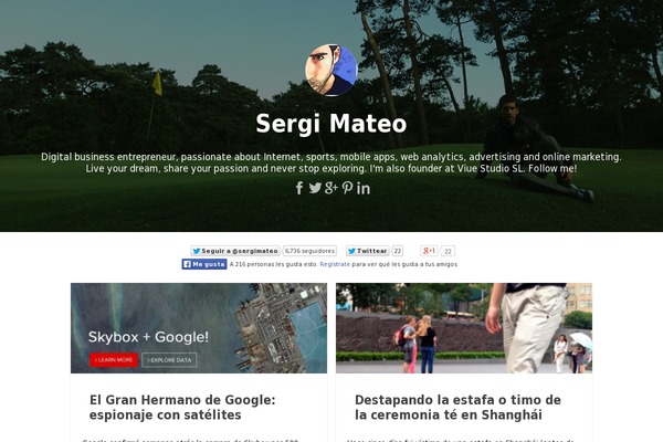 Twenty Twenty theme site design template sample