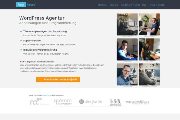 sergio-sanchez.com site used Sergio-sanchez
