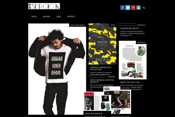Surfarama theme site design template sample